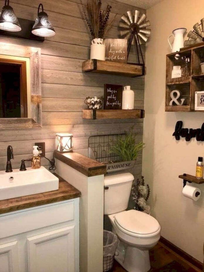 Farmhouse Bathroom Decor Ideas