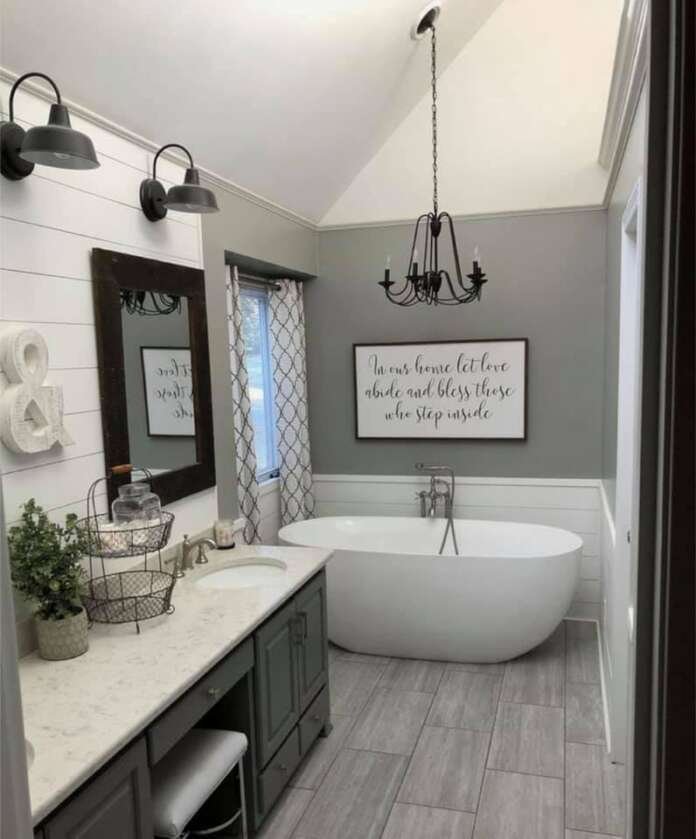 Farmhouse Bathroom Decor Ideas
