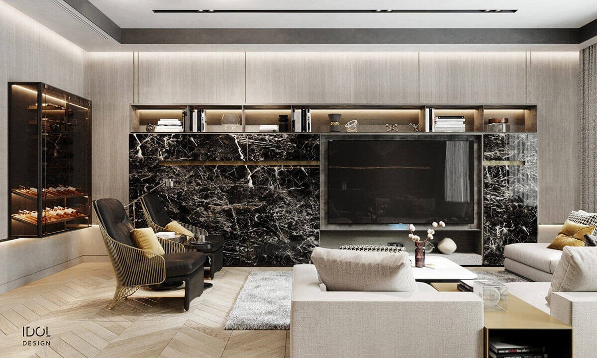 Black and gold home decor ideas