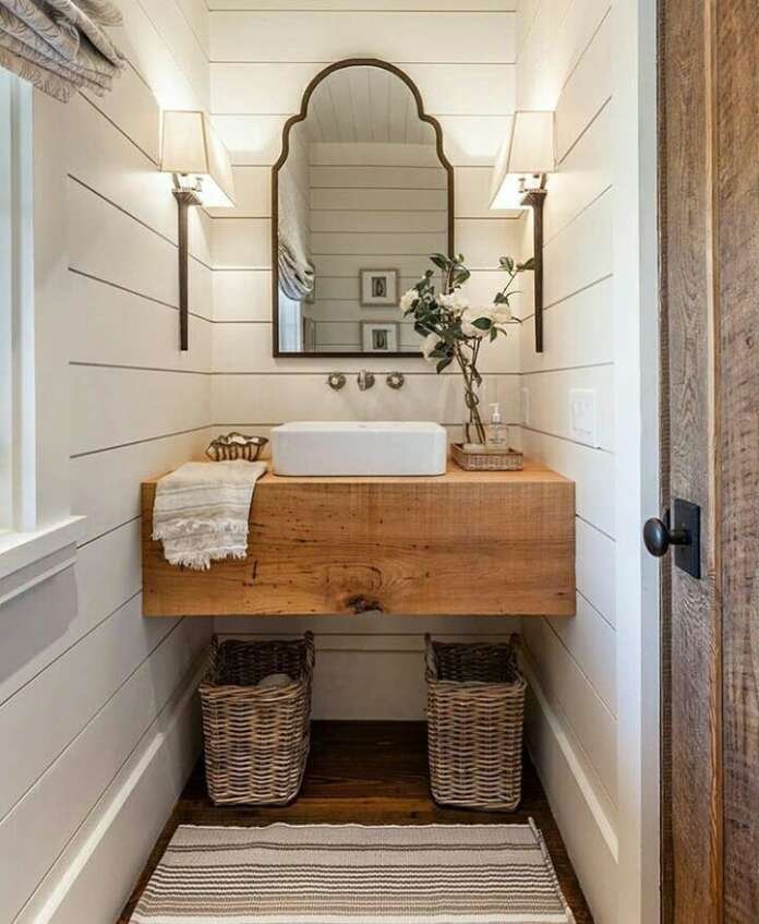 Farmhouse Bathroom Decor Ideas