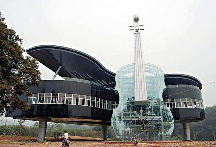Piano_house Architectural odditie