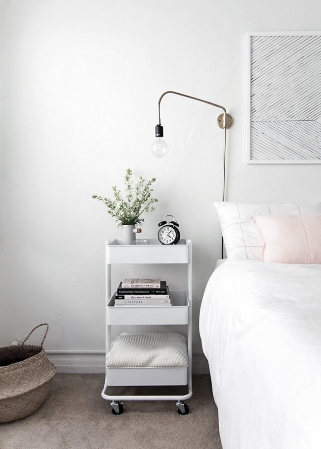 Nightstand Ideas for a Small Bedroom