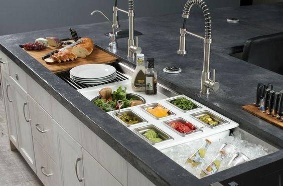 long+party+kitchen+sink